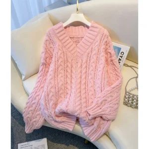 Women V Neck sweater